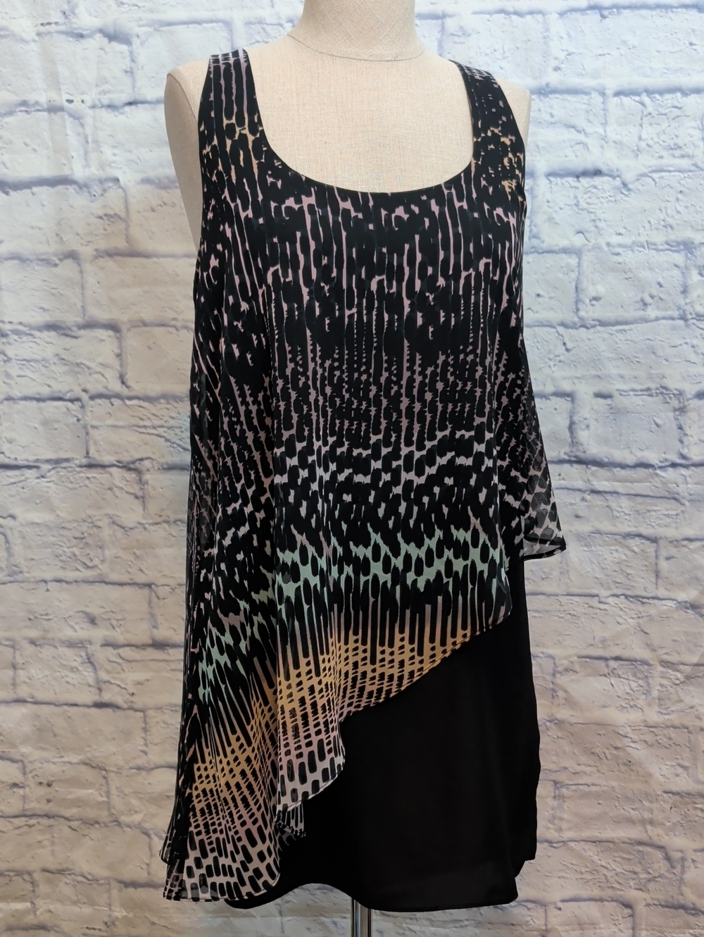 Silence + Noise Anthropologie Layered Tunic Tank Top/Dress - Size Small